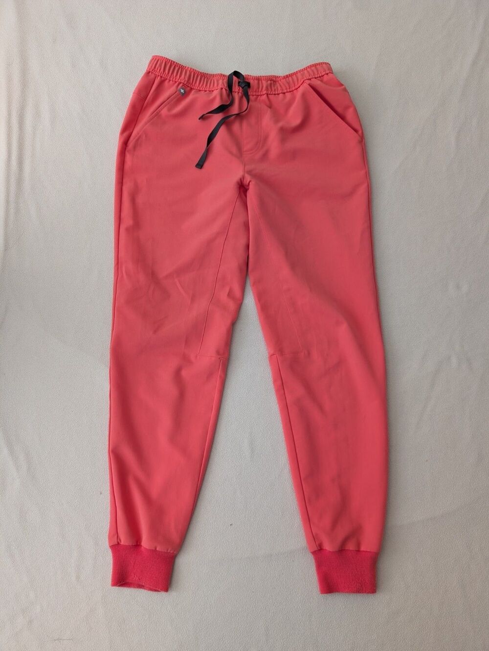 FIGS Tansen Jogger Scrub Pants Mens Sz M Hot Coral Pink Medical Dental Workwear
